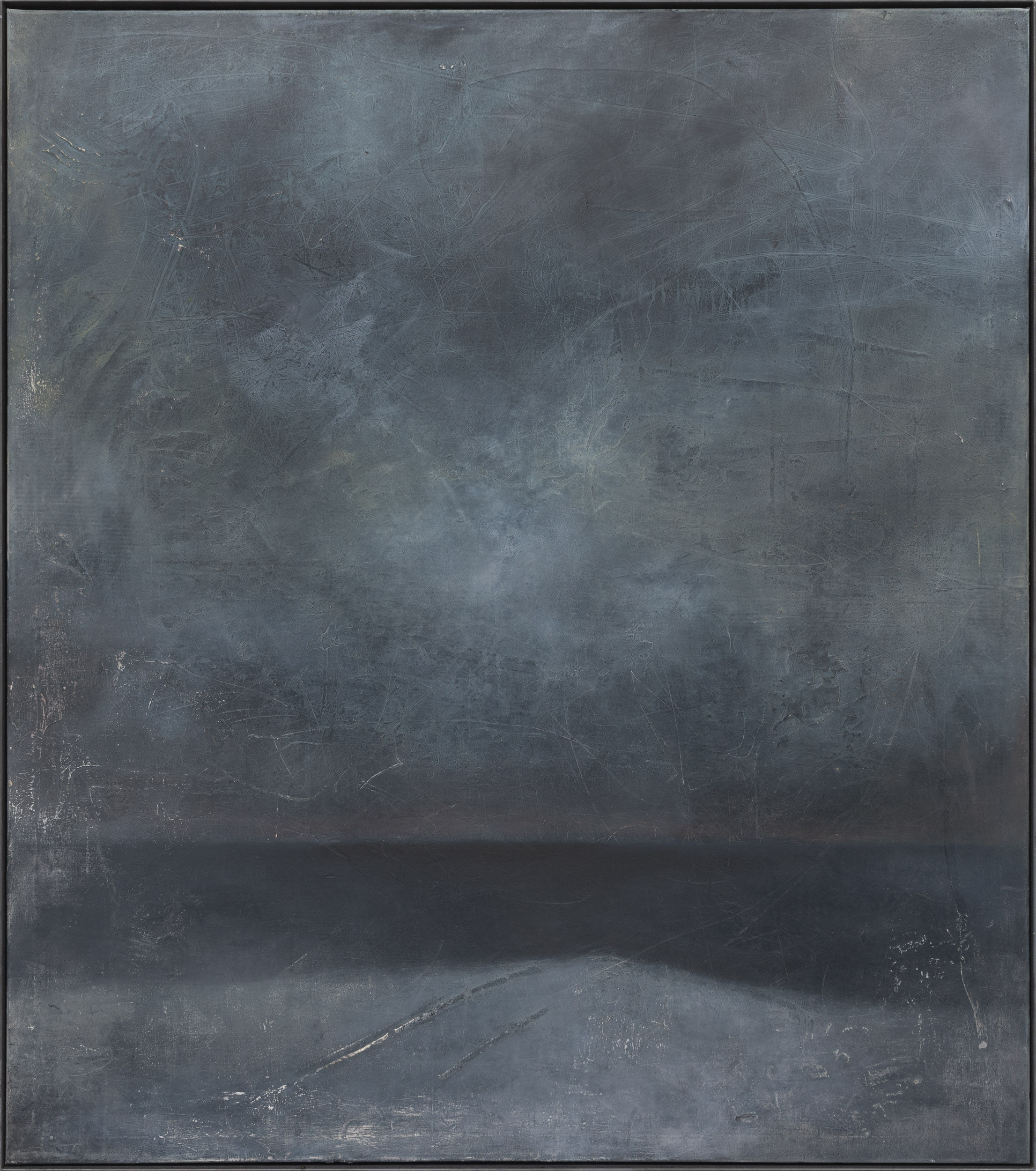 Fabian Hub, painting, oil on canvas, 2022