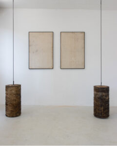 Fabian Hub, silent script, installation view